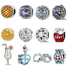 UU代購#Pandora潘朵拉夢幻海洋系列水母魚尾diy飾品配件925銀斗魚手鏈項鏈吊墜心形串珠 歷史價格詳細信息