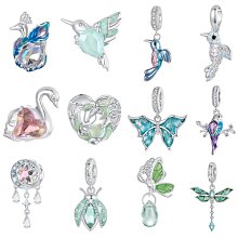 DIY配件 國風綠荷葉蓮花胸針女琺瑯彩銅鍍金鋯石別針珍珠胸花空託 歷史價格詳細信息