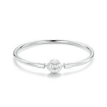 UU代購#Pandora潘多拉貝殼流蘇串飾串珠DIY手鏈項鏈吊墜珠子鍍鍍銀鋯石串飾 歷史價格詳細信息