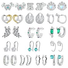 UU代購#PANDORA潘朵拉春意藝術系列串珠銀珠子diy手鏈小串飾蝴蝶鋯石吊飾S925 歷史價格詳細信息