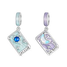 S925銀星星月亮夜光情侶戒指 輕奢爆款高級開口可調節 對戒 送男女友 歷史價格詳細信息