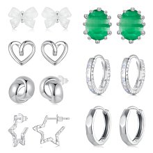 綠色貓眼石花朵耳環2022年新款潮網紅耳飾高級感小眾網紅輕奢耳飾~滿200元發貨 歷史價格詳細信息