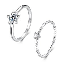 S925純銀莫桑鉆戒指女日韓情侶新款創意莫桑石女款爆款配飾--鴻運飾品 歷史價格詳細信息