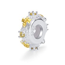 UU代購#Pandora潘多拉S925純銀隔片系列旋轉式星環小串飾固定扣串吊珠子DIY配件 歷史價格詳細信息