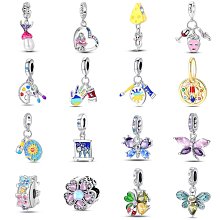 UU代購#PANDORA潘朵拉春意藝術系列串珠銀珠子diy手鏈小串飾蝴蝶鋯石吊飾S925 價格比較,價格查詢,歷史價格詳細信息