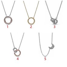 UU代購#Pandora潘多拉綠色幸運四葉草串珠風格手鏈珠子鍍銀diy手串配飾吊飾小串飾 歷史價格詳細信息