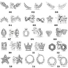 UU代購#Pandora潘多拉耳環2023新款爆款獨特耳環感 高級鍍銀耳釘耳飾貝殼 歷史價格詳細信息