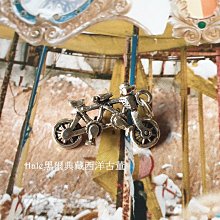 黑爾典藏西洋古董 ~歐美動物系列黑眼鑽排排站淡金貓頭鷹双環戒~情人節花束生日禮物 歷史價格詳細信息