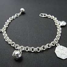 兒童 925 銀手鍊米奇手鏈佛教手鍊 歷史價格詳細信息