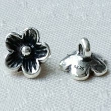 嗨，寶貝銀飾珠寶* 925純銀飾 DIY串珠配件☆新款蓮蓬蓮花掛飾配飾手鍊掛件配件☆客製化 全面85折 歷史價格詳細信息