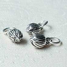 嗨，寶貝銀飾珠寶* 925純銀飾 DIY串珠配件☆新款蓮蓬蓮花掛飾配飾手鍊掛件配件☆客製化 全面85折 歷史價格詳細信息