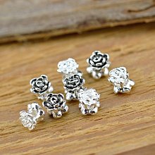 蠟媽銀坊-925純銀15mm鏤空愛心花吊飾 歷史價格詳細信息