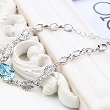 925純銀手鍊水晶之戀女情侶手鐲飾品小眾設計手環禮物學生簡約 歷史價格詳細信息