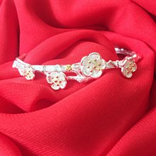 S925純銀韓版時尚幸運四葉草手鍊女款簡約銀手飾飾品禮物 歷史價格詳細信息