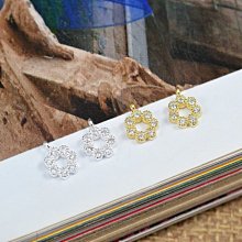 蠟媽銀坊-925純銀15mm鏤空愛心花吊飾 歷史價格詳細信息