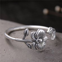 S999足銀手鐲時尚光面推拉素圈實心純銀鐲子女送女友生日禮物-鴻運飾品 歷史價格詳細信息