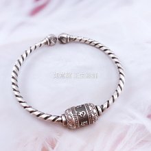香港正生純銀 HK 麻花招財貓純銀手環 推拉可調式 開運 足銀 如意貓 歷史價格詳細信息