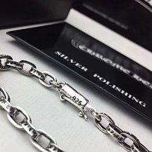 925純銀Chrome Hearts克羅心十字架手鏈男潮嘻哈個性歐美復古泰銀船錨手鏈女 歷史價格詳細信息