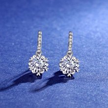 GRA莫桑鑽經典6爪耳環女士耳環結婚訂婚耳環女士配件925銀鍍8k金 歷史價格詳細信息