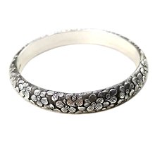 999足銀純手工雕刻云南工藝龍紋純銀女款情侶戒指定制商品 歷史價格詳細信息