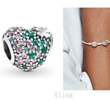 潮牌pandora 潘多拉 鑲鑽孔雀造型串珠   Charms 美國正品代購-雙喜生活館 歷史價格詳細信息