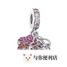 S925純銀新款手鍊diy珠子配件聖誕禮物馬車串珠  現貨特價-雙喜生活館 歷史價格詳細信息