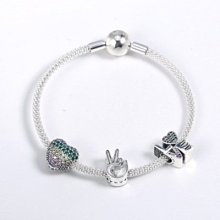 PANDORA 潘朵拉 摯友之心純銀串飾 串珠 歷史價格詳細信息