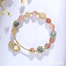 ~QI~簡約翡翠玉石手串女新款民族風葫蘆金絲玉手鏈轉運招財手飾 歷史價格詳細信息