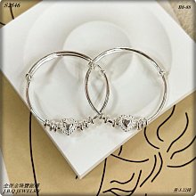 金保全珠寶銀樓(S2549)990純銀 愛心球手環 純銀伸縮式手環 嬰幼兒童 彌月/滿月禮 一對只要1680元含運! 歷史價格詳細信息