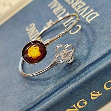 英國帶回英國Harrods自然主義天然莫多裏克石榴石粉色綠色碧璽戒指女s925銀鑲嵌復古戒指鏤空開口款活口可調節戒圈 歷史價格詳細信息