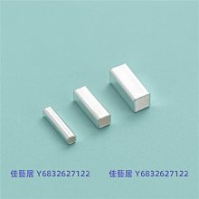 diy手工配件 s925純銀男女手鍊項鍊空託全孔珍珠玉石銀託配飾 歷史價格詳細信息