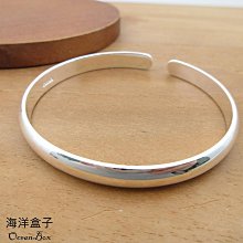 ☆§海洋盒子§☆時尚百搭厚度雙扣設計S990足銀純銀手鍊 OB9711 (O) 附贈禮盒 歷史價格詳細信息