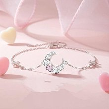 999純銀星星手錬女生秋冬輕奢小眾手鐲年新款情人節禮物送友-鴻運飾品 歷史價格詳細信息