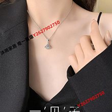 999純銀項鏈女黑色方牌鎖骨鏈2024年新款爆款輕奢高級感頸鏈男款 歷史價格詳細信息