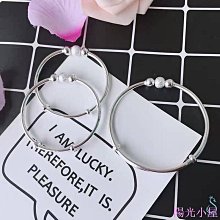 990純銀手鐲年輕氣質日韓簡約時尚推拉女款圓珠櫻花銀鐲子送女友 歷史價格詳細信息