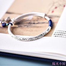 銀手鐲999足銀女款時尚韓版清新情侶手鍊送閨蜜女友禮物超市熱 歷史價格詳細信息
