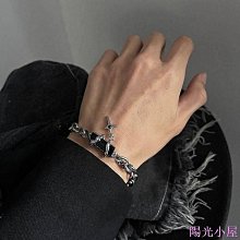 星芒手鏈潮流男女ins小眾設計男生冷淡風手鏈男款手環手飾新款潮-哈囉好物 歷史價格詳細信息