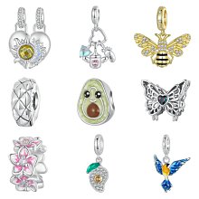 日式S925純銀鏈條吊墜路路通配件珍珠空托女含日標袋氣質簡約【爆款】請咨詢yo 歷史價格詳細信息