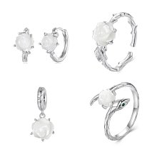 s925純銀花朵翡翠流蘇髮簪古風高級感盤髮簪子漢服旗袍髮飾送女友 歷史價格詳細信息