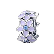 明星同款 Pandora潘朵拉紫粉色漸變愛心星空耳釘夢幻浪漫S925純銀歐美時尚萬圣風耳釘耳飾 歷史價格詳細信息