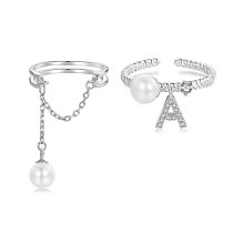 戒指同款貝殼貓咪閨蜜戒指ins學生小眾高級顏值不掉色女生禮物 歷史價格詳細信息