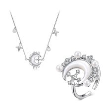 星星鋯石女性項鍊 魅力亮眼款 西德白鋼抗過敏不生鏽 驚喜禮物推薦 單條價【AUS006】Z.MO鈦鋼屋 歷史價格詳細信息