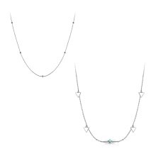 爆款s925純銀四葉草項鍊女生情侶心連心雙戴貝殼創意款 歷史價格詳細信息