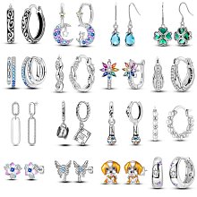 s925銀四葉草耳環2021年新款復古工藝設計感耳墜民族風古裝耳飾潮~滿200元發貨 歷史價格詳細信息