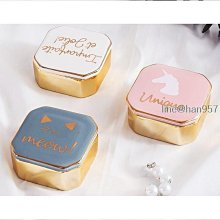 首飾展示盤陶瓷小熊耳環架飾品珠寶陳列拍照創意道具擺件耳釘托盤~爆款 歷史價格詳細信息