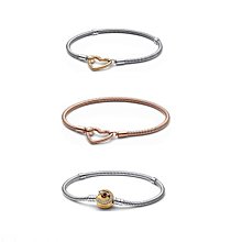 首飾配件#Pandora潘多拉手鏈圓形愛心滿鉆光滑手鏈基礎手鐲手鏈DIY配件 歷史價格詳細信息