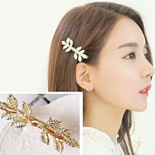 ☆Mimi飾品☆ 浪漫甜美＊典雅時尚金色蝴蝶飛舞水鑽純白輕紗翠綠蝴蝶結飄帶＊髮夾/邊夾/自動夾/公主夾/瀏海夾＊220元 歷史價格詳細信息