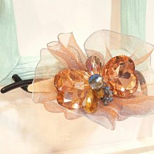 韓國製髮飾品 網紗珍珠仿鑽髮束 歷史價格詳細信息