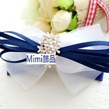 ☆Mimi飾品☆ 浪漫甜美＊典雅白色緞帶滿天星花朵水鑽＊別針/胸針＊180元 歷史價格詳細信息