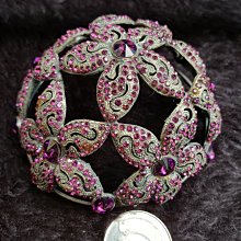 j183髮飾品正法國製造及鑲鑽交叉小抓夾共六顏色（真品謝絕後鑲鑽） 歷史價格詳細信息